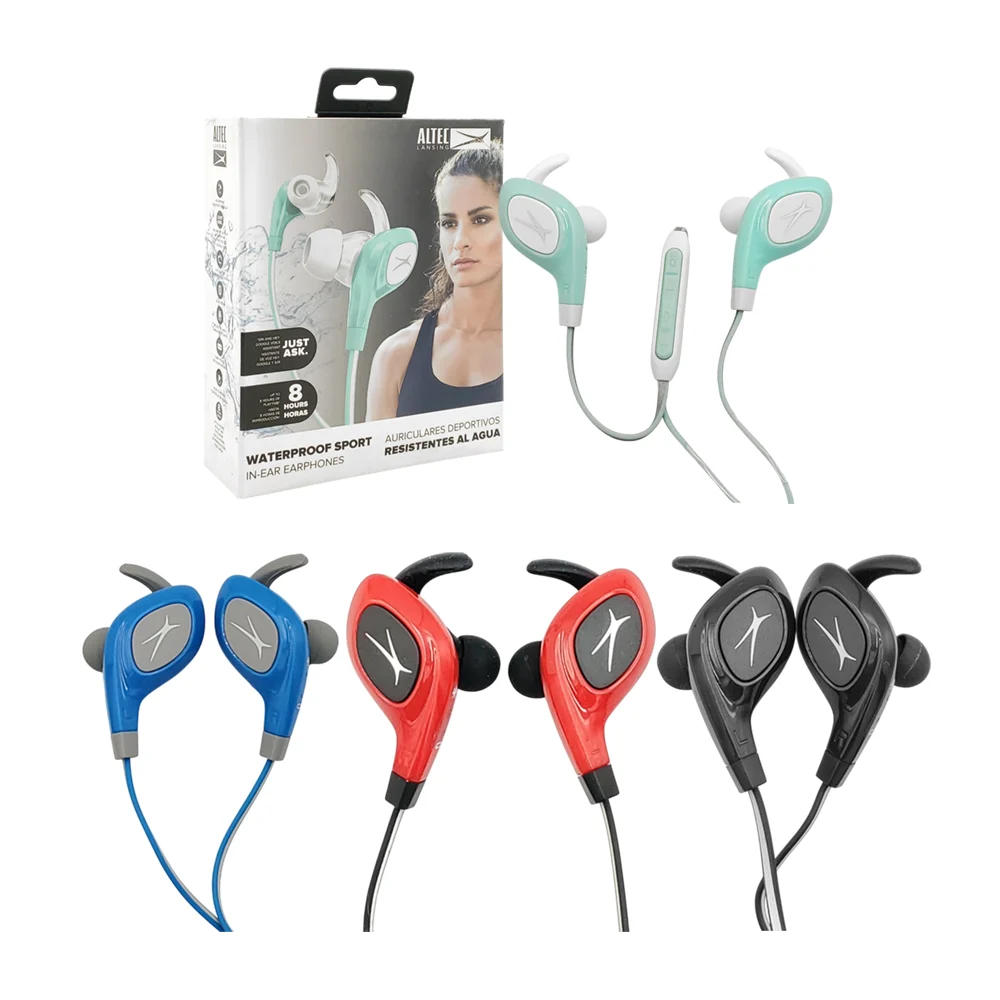 Audífonos inalámbricos deportivos, ergonómico, manos libres + accesor…