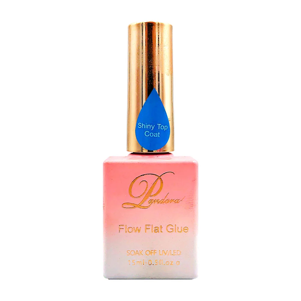 1 pza esmalte shiny top coat pandora, 15 ml, soak off uv / led / pgn0…