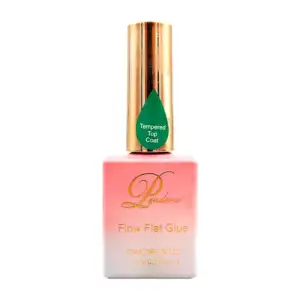 1 pza esmalte tempered top coat pandora, 15 ml, soak off uv / led / p…