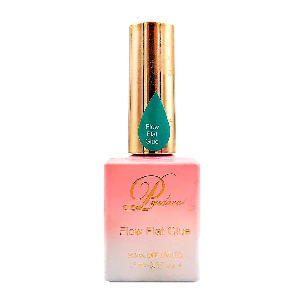 1 pza esmalte flow flat glue pandora, 15 ml, soak off uv / led / pgn2…