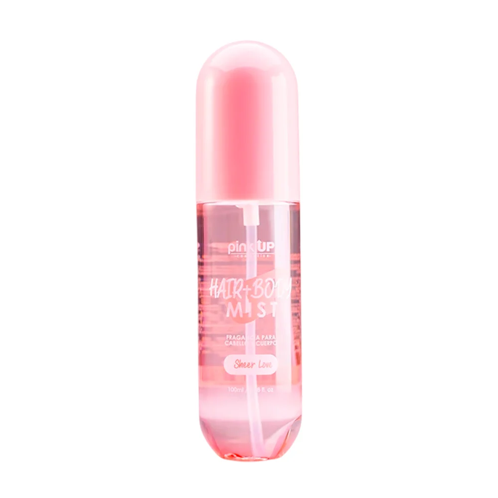 Perfume pink up para el cuerpo y cabello aroma sheer love, 100ml / pk…