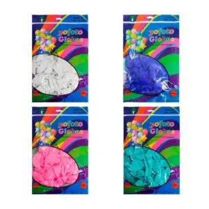 Paquete con 100 globos de latex r26 de 10 pulgadas, variedad de color…