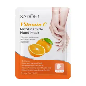 Mascarillas para las manos con vitamina c y nicotinamida para blanque…