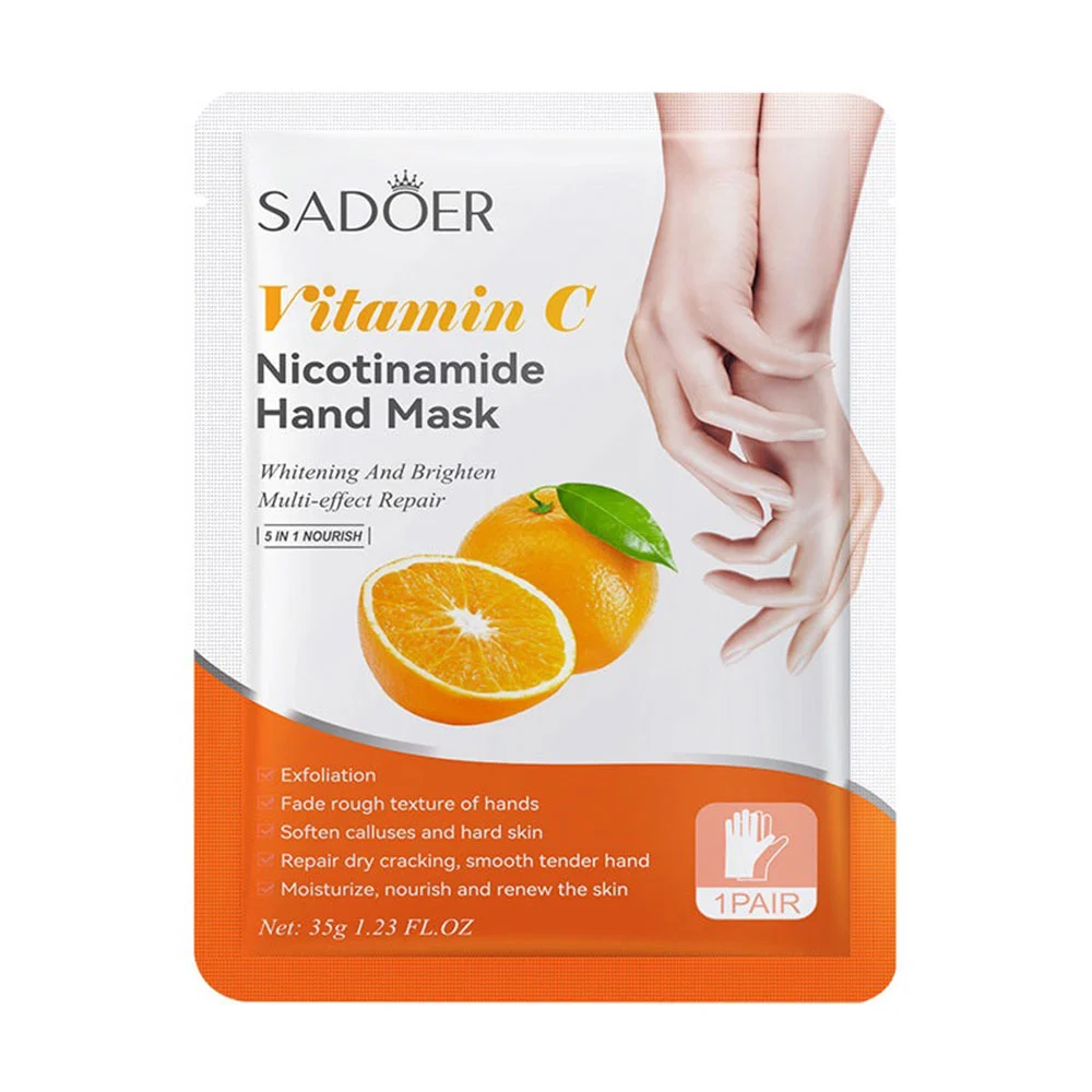 Mascarillas para las manos con vitamina c y nicotinamida para blanque…