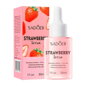 Serum facial con extracto de fresa, purificante y limpiador, 30ml / s…