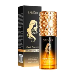 Aceite para el cabello, efecto reparador, cabello fuerte y largo, 40m…