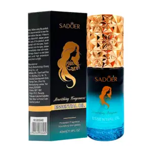 Aceite para el cabello con efecto reparador, cabello fuerte y brillan…