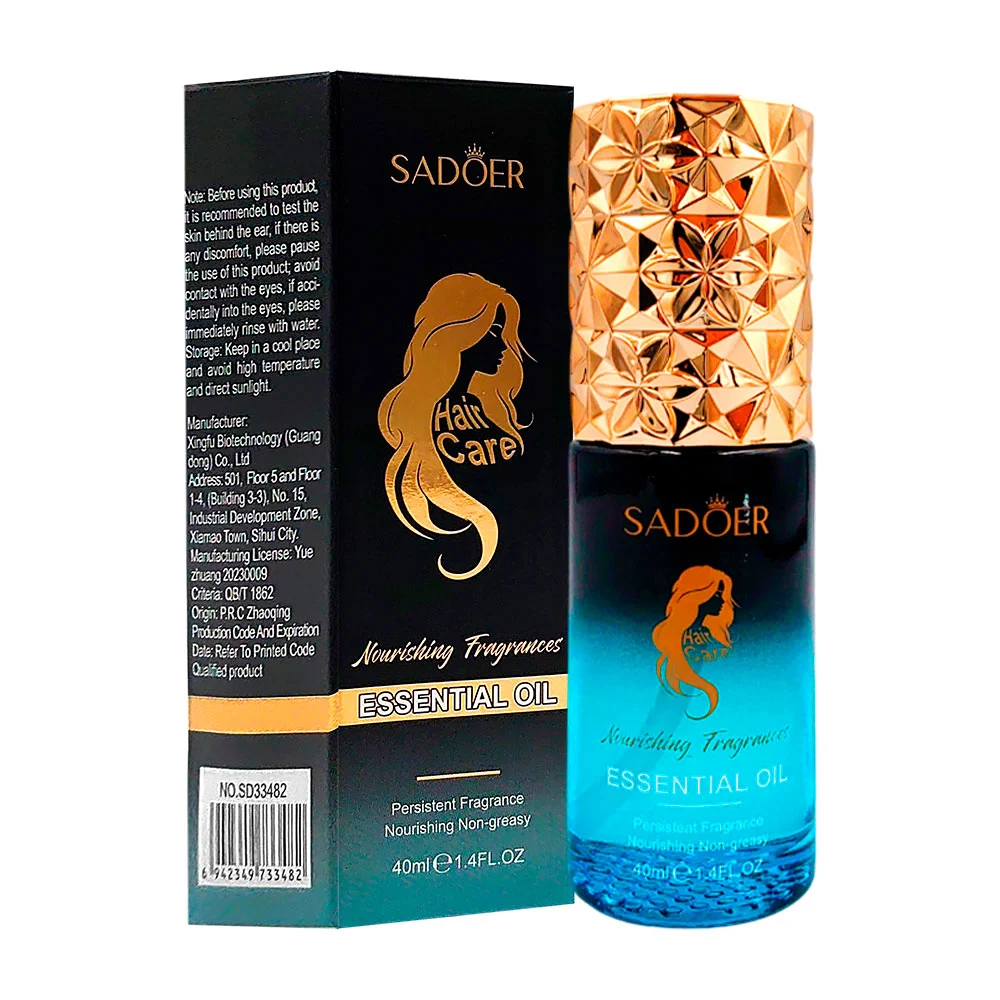 Aceite para el cabello con efecto reparador, cabello fuerte y brillan…