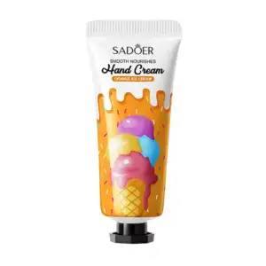 Mini crema hidratante sadoer con extracto de naranja y helado para ma…