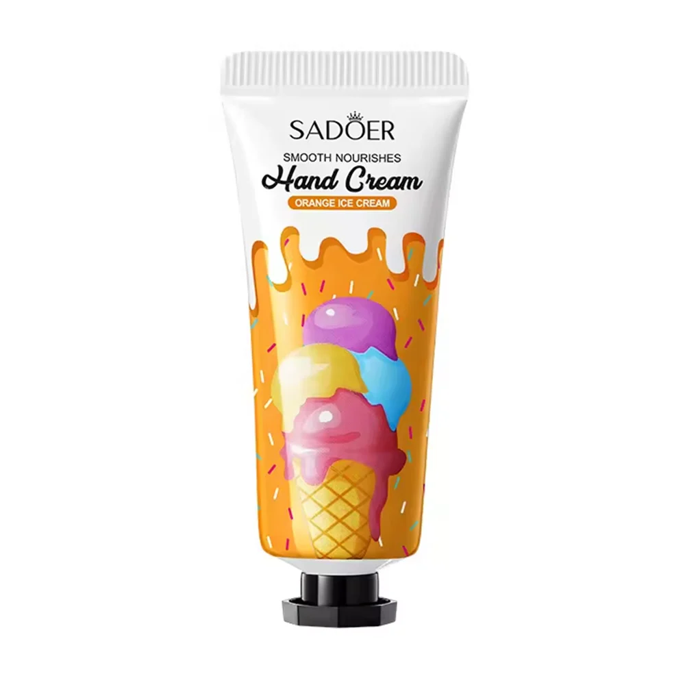 Mini crema hidratante sadoer con extracto de naranja y helado para ma…