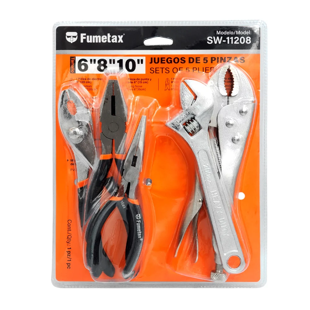 Juego con 5 pinzas fumetax, variedad de medidas, multifuncionales / s…