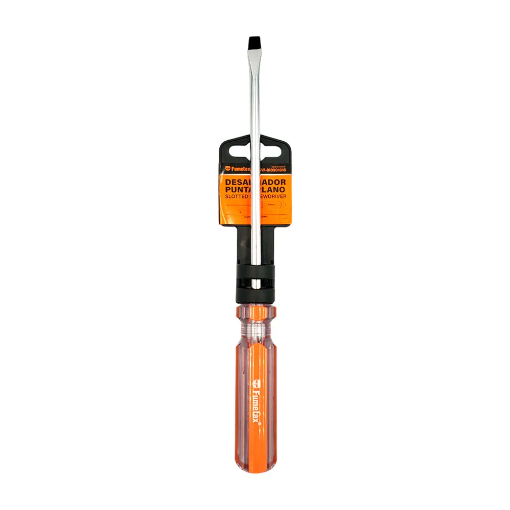 Desarmador fumetax de 6 pulgadas con punta plana / 1/4x6 / sw-8109010…