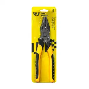 Pinza combinada alicate de presión de 8in, diseño ergonómico / tl35484