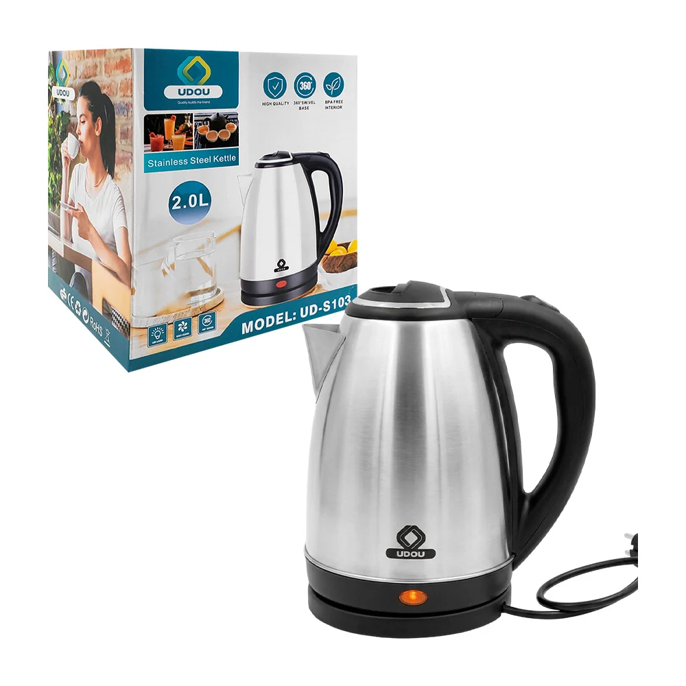 Tetera / hervidor de agua de acero inoxidable con capacidad de 2.0L /…