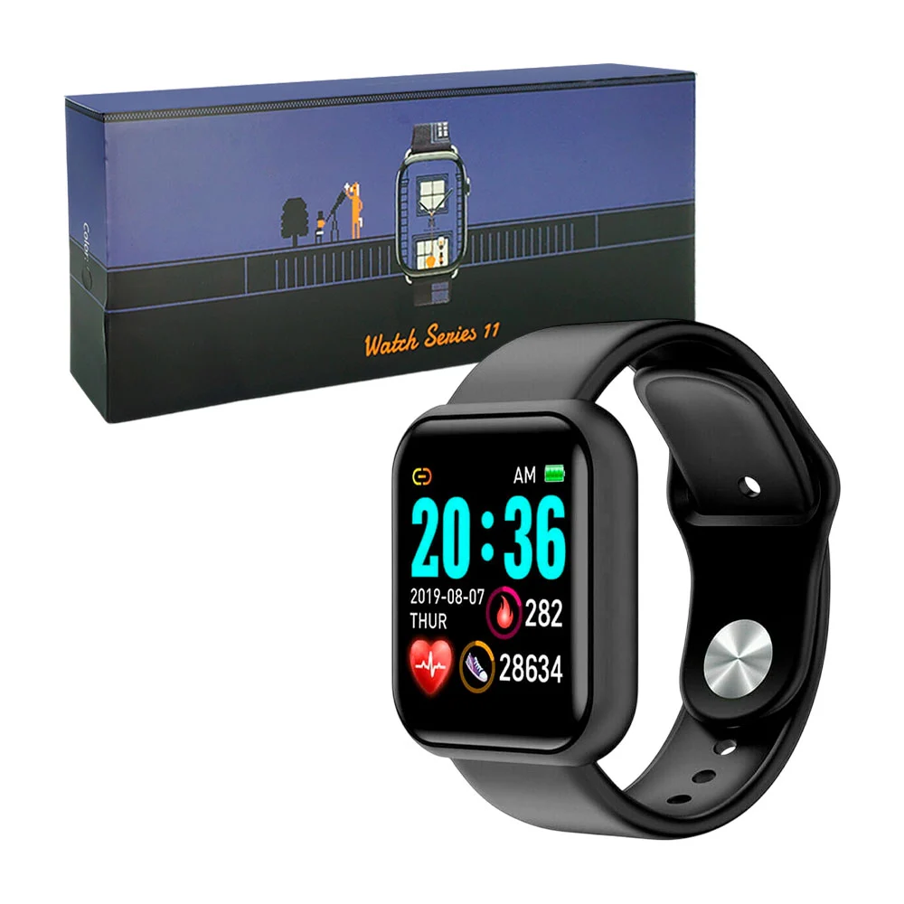 Smart watch series 11 bluetooth multitarea con correa y protector