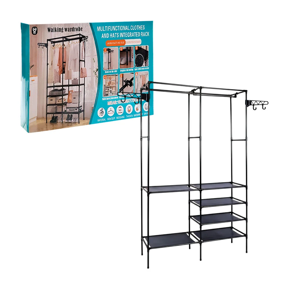 Closet organizador multifuncional 107x36x173cm con múltiples division…