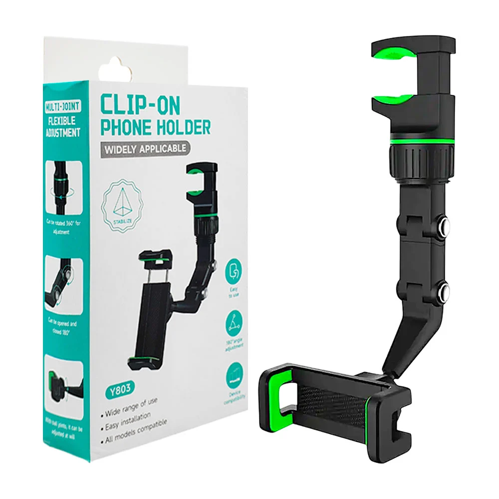 Soporte con clip universal y rotación 360° para celular, variedad de …