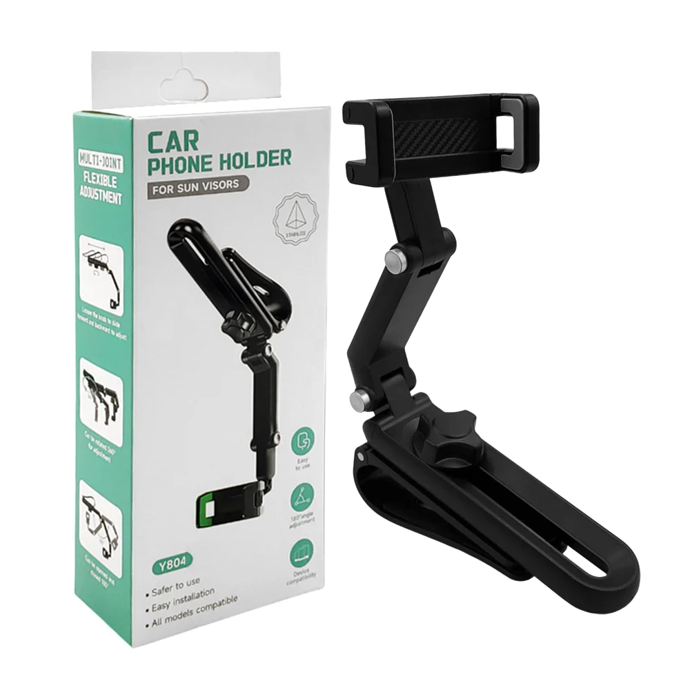 Soporte multi ajustable con bloqueo para carro, variedad de colores
