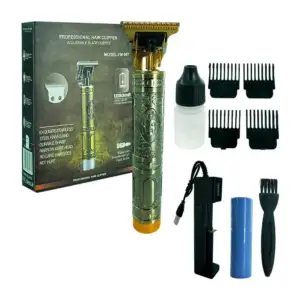 Trimmer profesional, inalambrica, metálica + accesorios y cargador / …