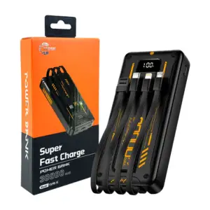 Power bank yisen de 30000mah carga rápida de 66w y multi salidas