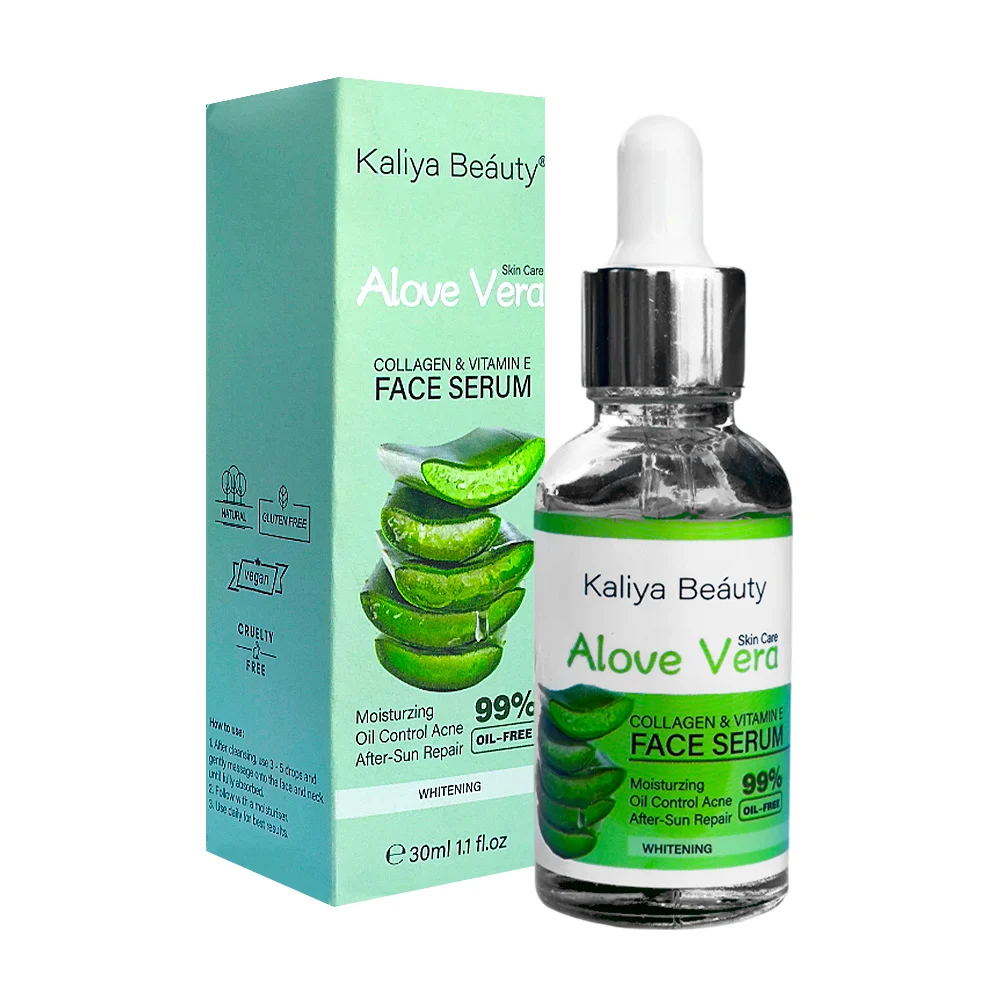 Serum facial nutritivo kaliya beáuty con extracto de aloe vera, 30ml …