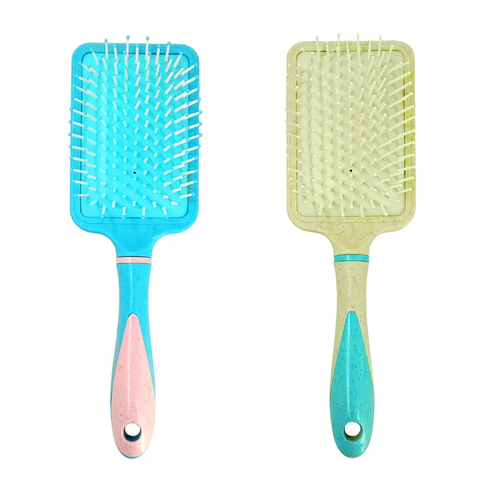 Cepillo rectangular con mango de plástico para el cabello, varios col…