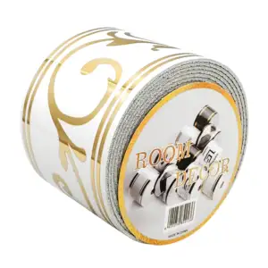 1pz papel en rollo cenefa con 10cm de ancho room decor con diseño ita…