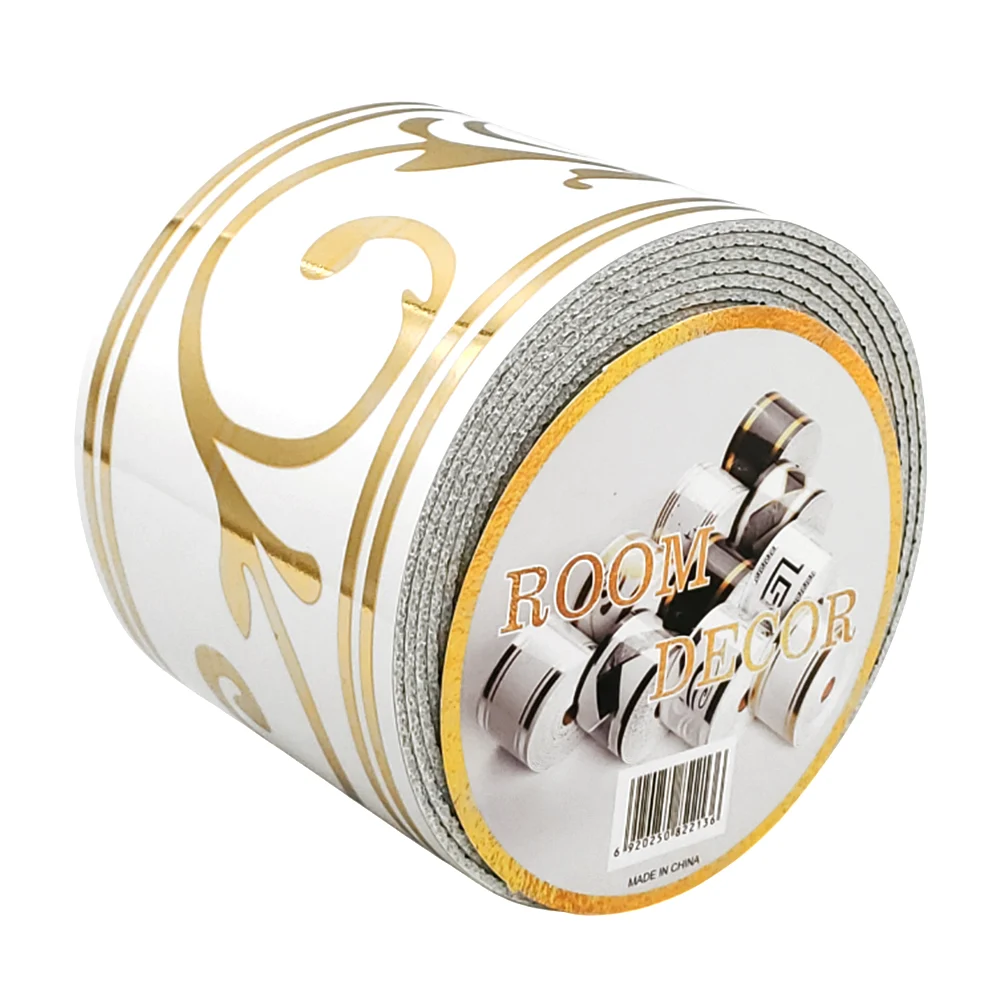 1pz papel en rollo cenefa con 10cm de ancho room decor con diseño ita…