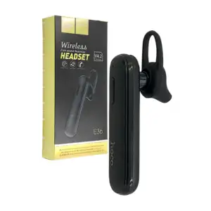 Auricular inalámbrico manos libres bluetooth hoco y salida micro usb