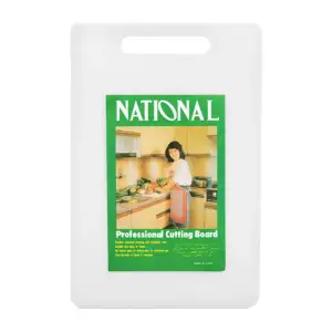 Tabla de plástico rectangular para picar alimentos 30x20x0.6cm / e4035