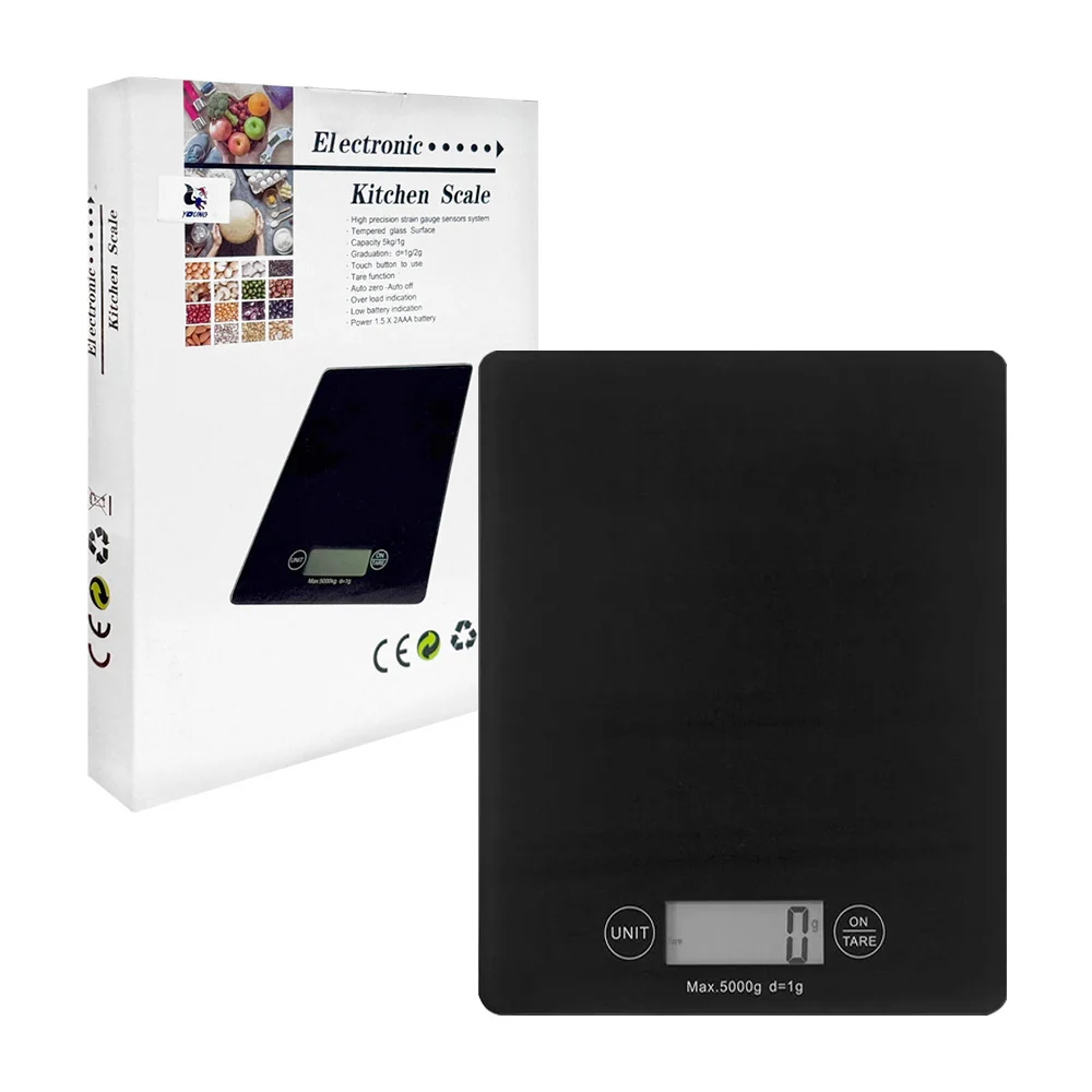 Bascula gramera con pantalla digital con capacidad de 5kg