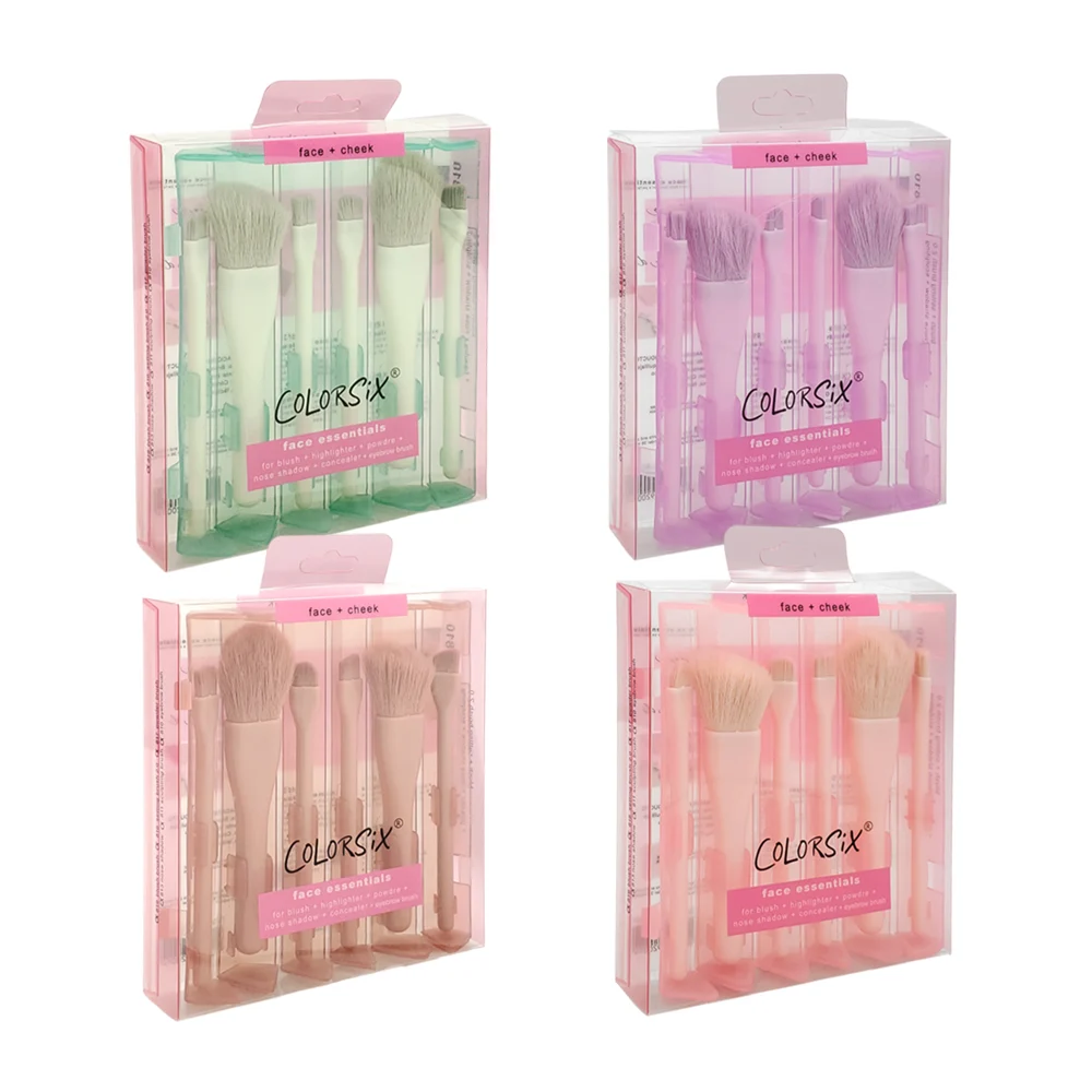 Paquete con 6 brochas para maquillaje, cerdas suaves, 11cm, variedad …