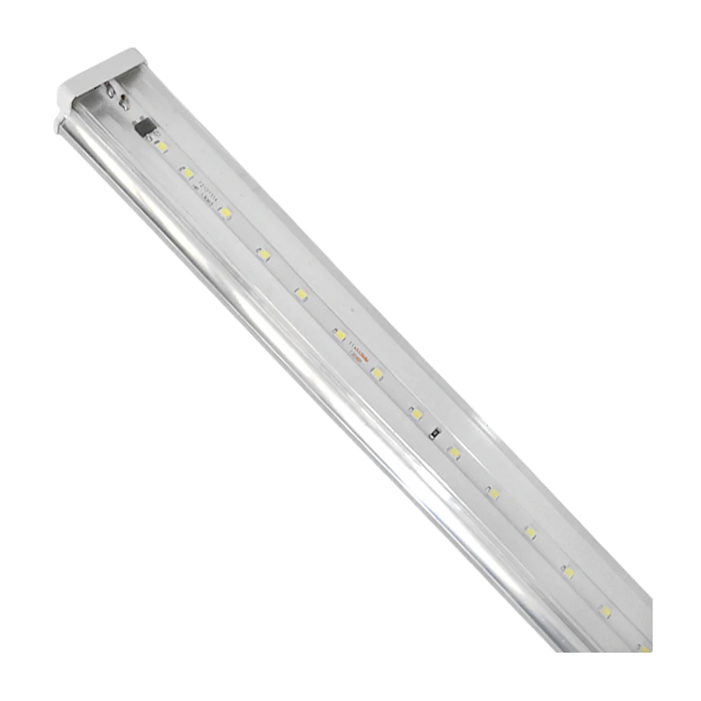 Luminario regleta t8, aluminio resistente 36w y 240cm / mg02105