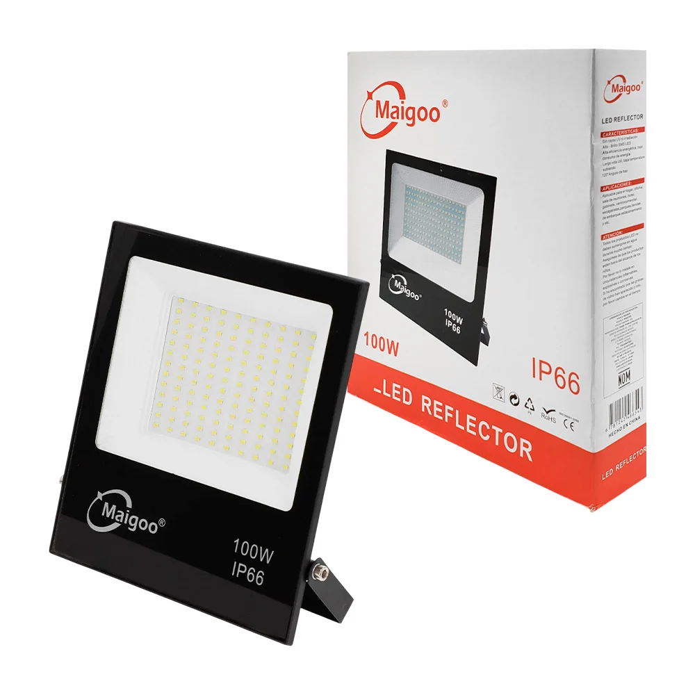 Lámpara reflector led maigoo de 100w, ip66 / led reflector