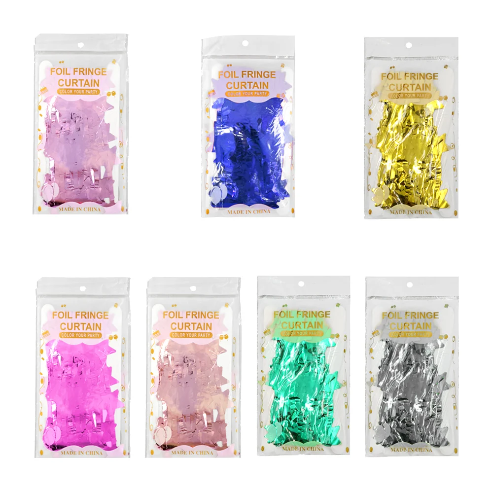 1pz Cortina decorativa para fiesta con diseño de estrella y efecto me…