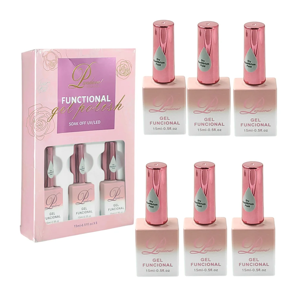Set pandora con 6 geles multifuncionales dry equilibrium fluid de 15m…