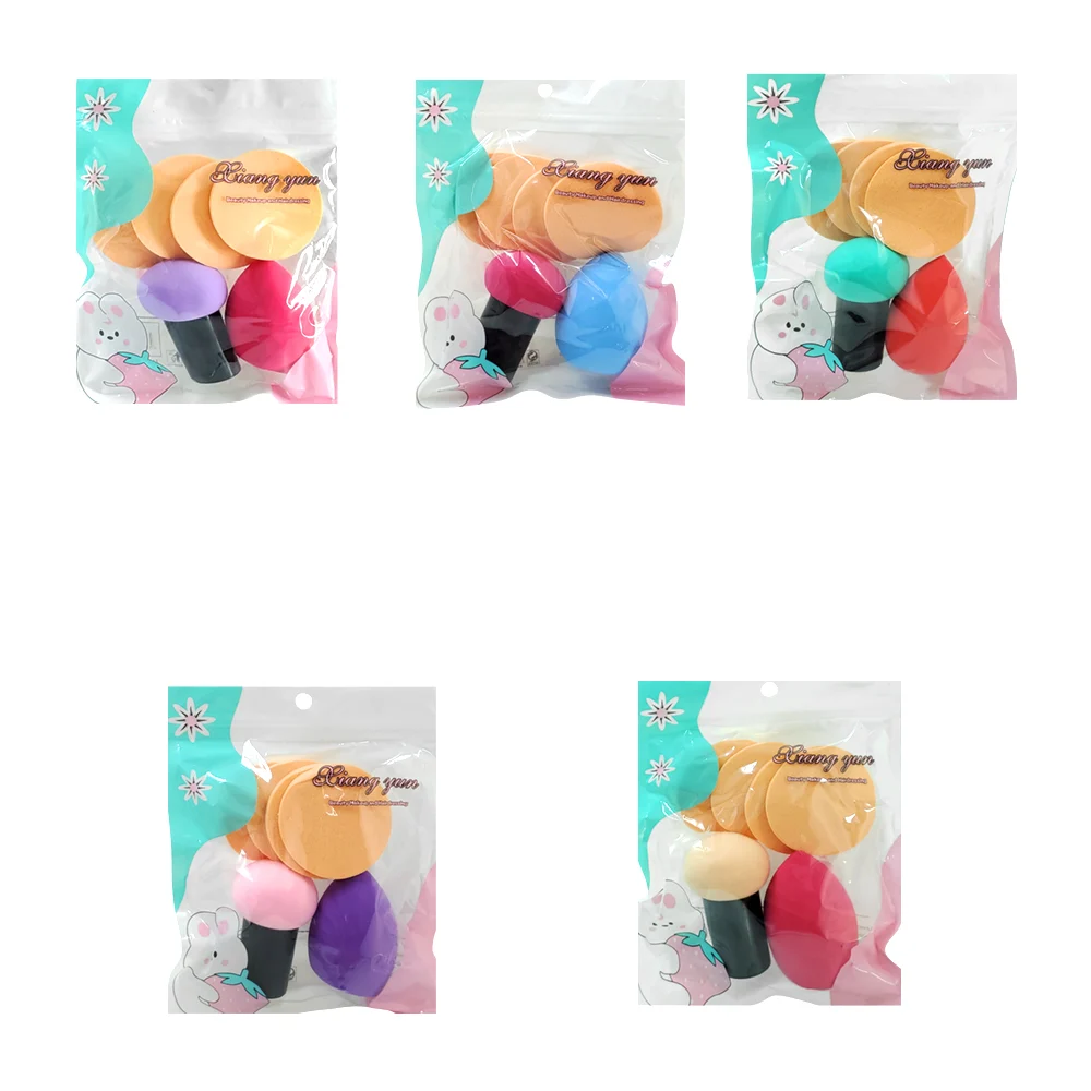 Paquete con 6 esponjas aplicadoras de maquillaje / xiang yun / jh-118