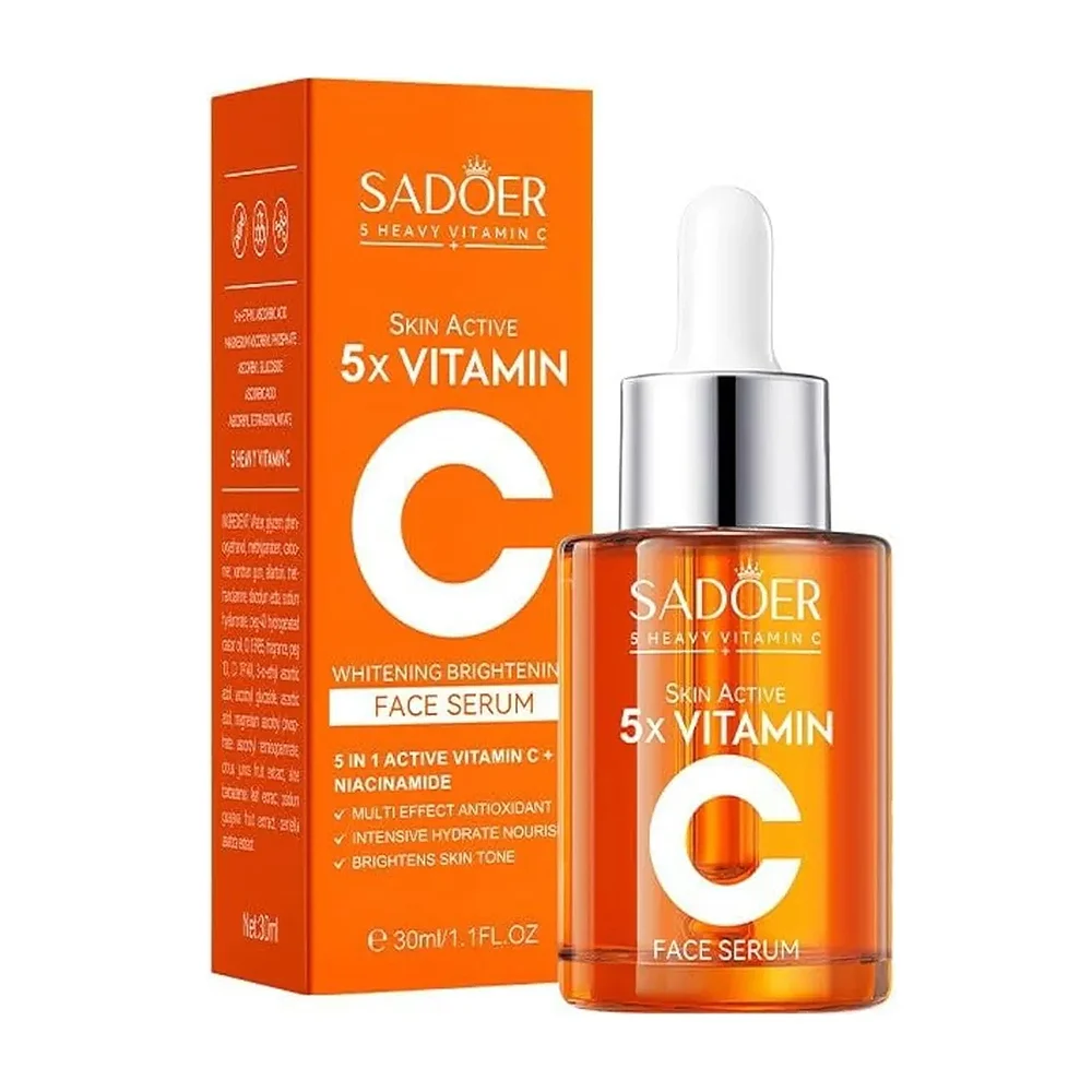 Serum facial 5 en 1, x5 más vitamina c y niacinamida, efecto antioxid…