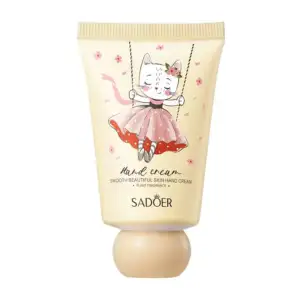 Mini crema para manos con fragancia suave y estampado de gatita, 40g …
