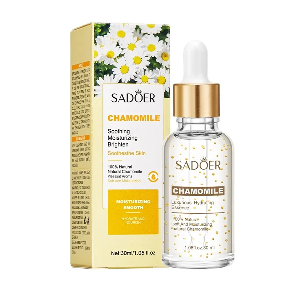 Serum con extracto de manzanilla para suavizar y relajar la piel, 30m…