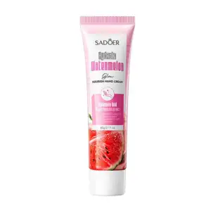 Crema para manos con extracto de sandía y ácido hialurónico, hidratan…