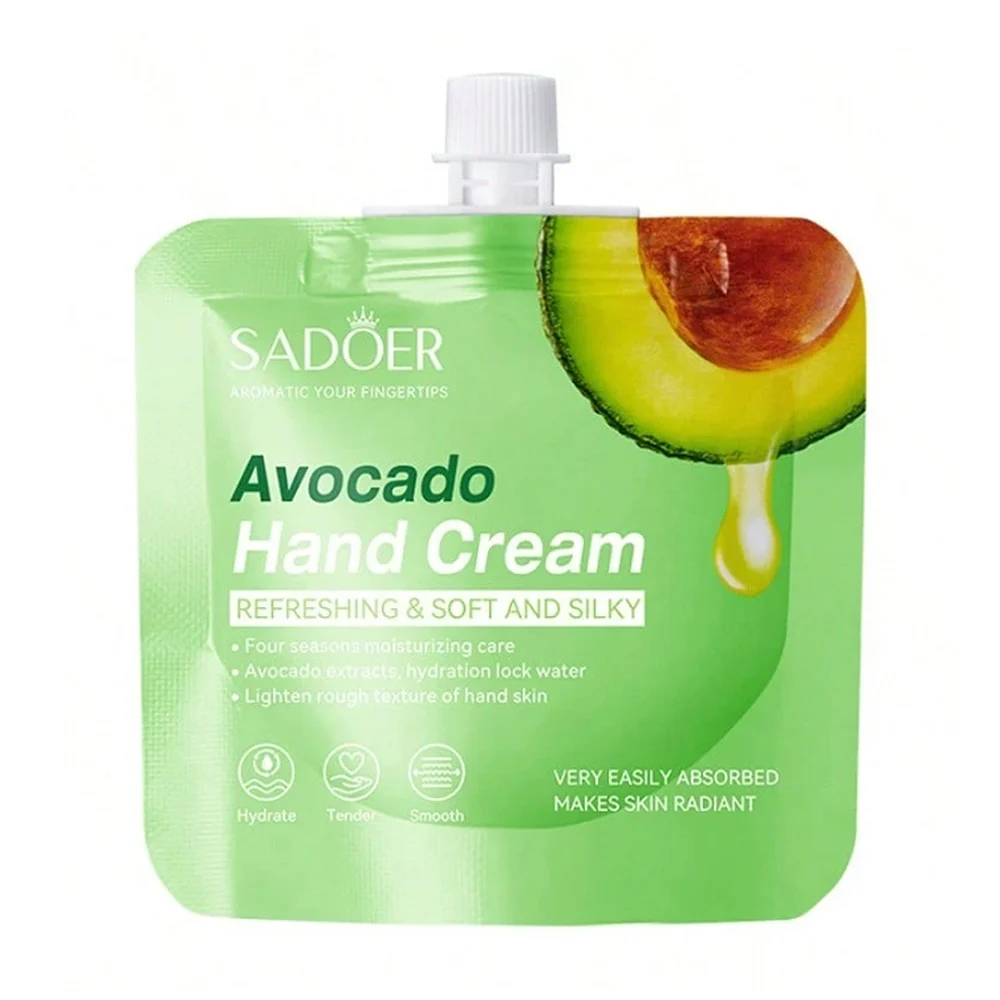 Mini crema humectante para manos con aguacate, para refrescar la piel…
