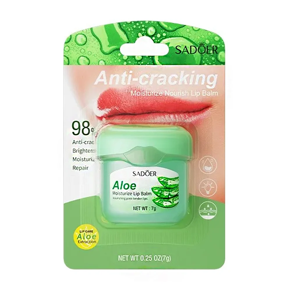 Balsamo humectante para labios, extracto de aloe vera para humectar, …