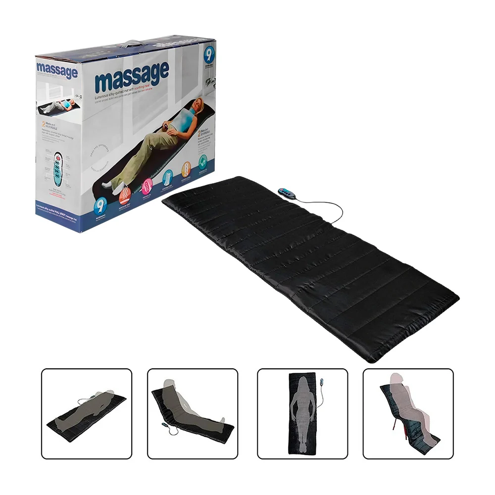 Seda acolchada reversible para masajes con 9 estilos diferentes + con…