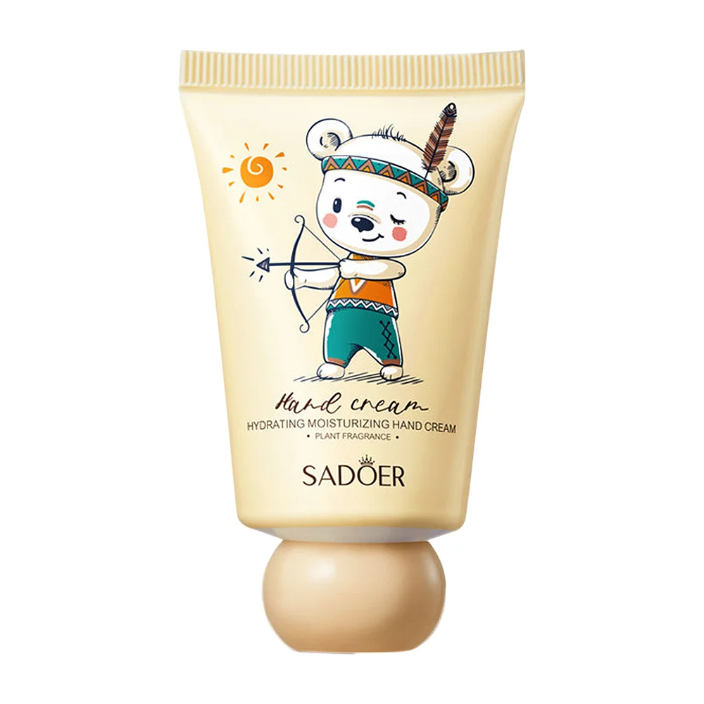 Mini crema para manos con fragancia suave y estampado de osito, 40g /…