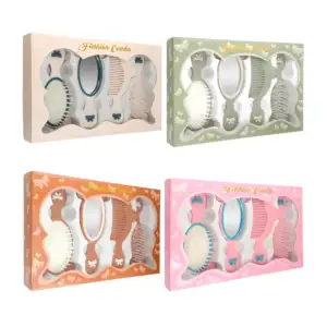 Set infantil de 2 cepillos con diseño de orejas, peine y espejo / fas…