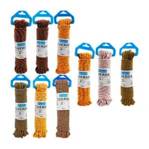 Cuerda tipo lazo para colgar ropa maxmacia con medida de 0.6cm x 15m …