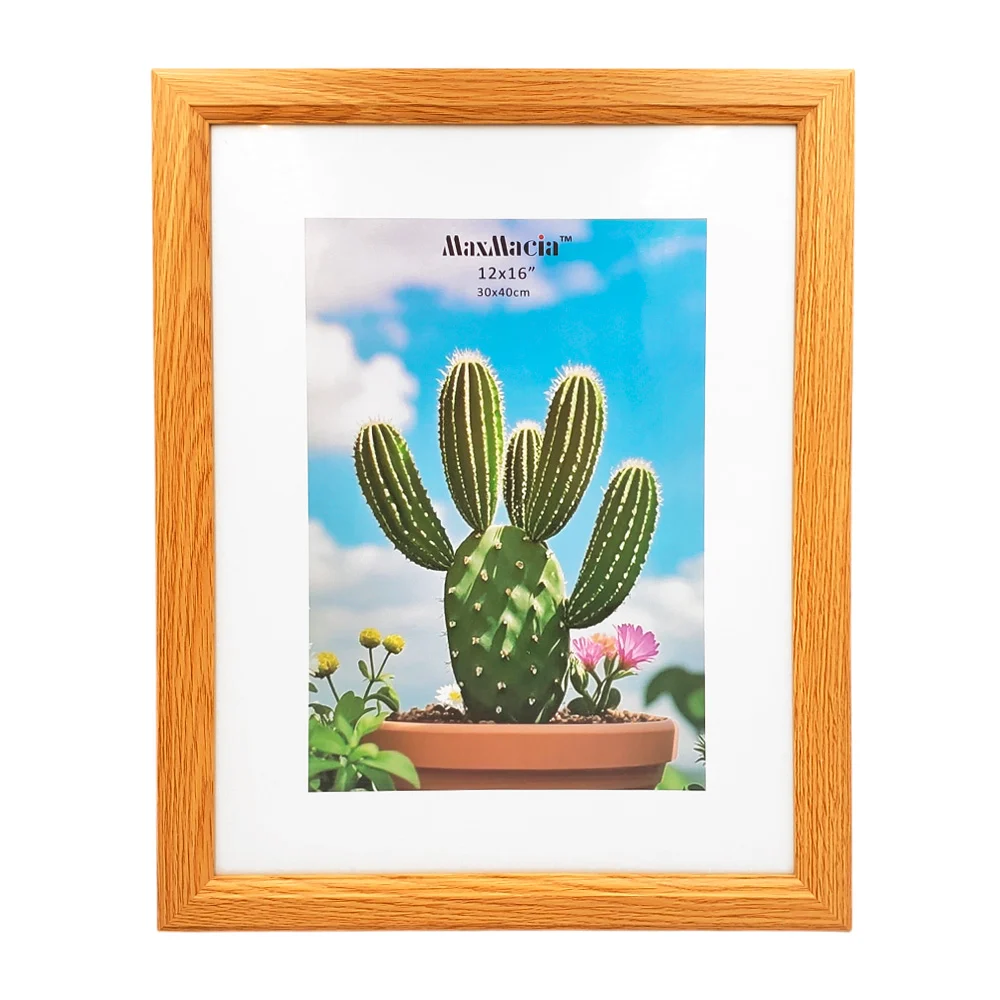 Portarretrato con diseño clásico de madera, 30x40cm, variedad de colo…
