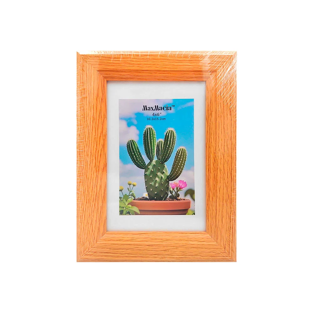 Portarretrato de madera con diseño clásico, 10.2x15.2cm, variedad de …