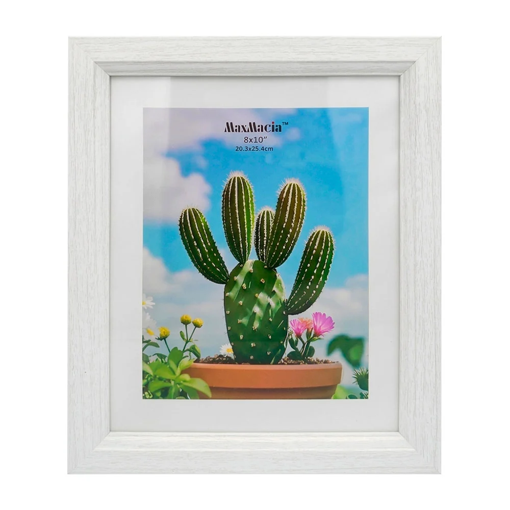 Portarretrato de madera con diseño clásico, 20.3x25.4cm, variedad de …